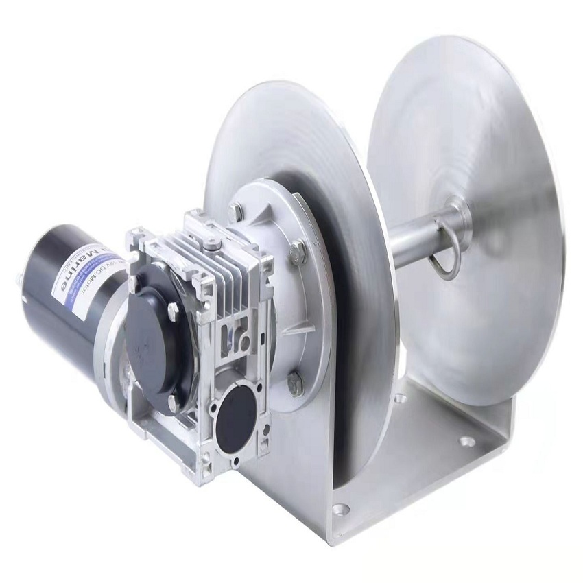 Fishing Boat Anchor Winch - 12V 1000W 316 Tambor de aço