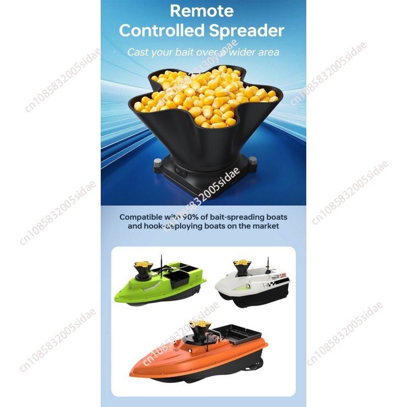 Dispensador de Iscas RC Recarr - Fishing Boat Anchor Winch avaliação e preço