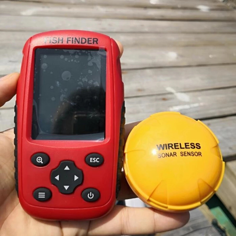 Localizador de Peixes Sem Fio  - Fishing Boat Depth Finder avaliação e preço