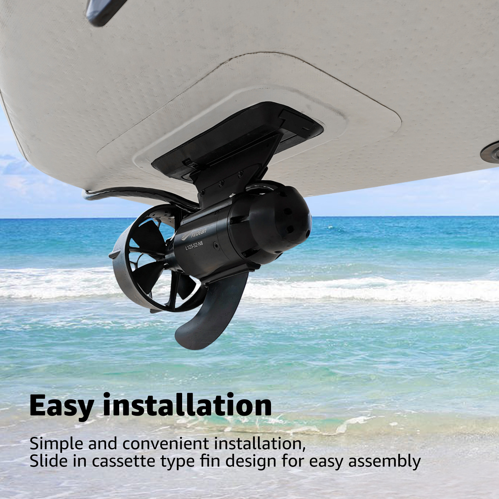 Motor Elétrico Subaquático de  - Fishing Boat Trolling Motor avaliação e preço