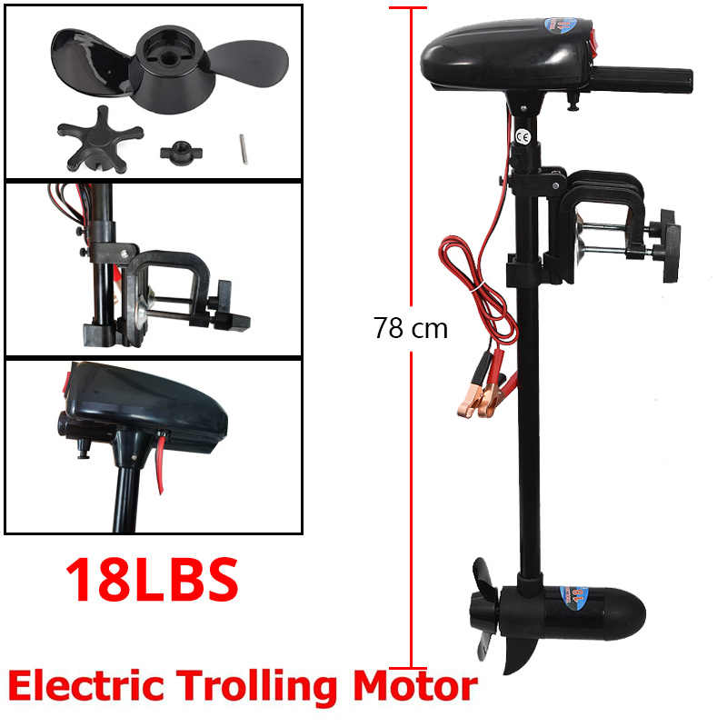 Motor Elétrico para Barco 18LB - Fishing Boat Trolling Motor avaliação e preço